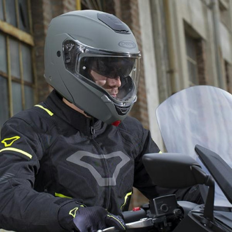 Casco Caberg Horus X Road apribile doppia visiera bianco, rosso e blu Casco Caberg Horus X Road apribile doppia visiera bianco, rosso e blu