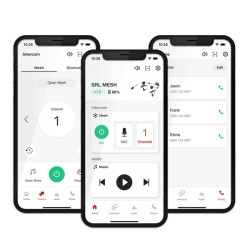 Interfono Bluetooth Sena SRL-Mesh per caschi Shoei alta qualità multitasking con radio Interfono Bluetooth Sena SRL-Mesh per caschi Shoei alta qualità multitasking con radio