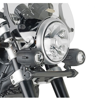 Kit attacchi Givi LS9058 per faretti supplementari su Royal Enfield Super Meteor 650 Kit attacchi Givi LS9058 per faretti supplementari su Royal Enfield Super Meteor 650