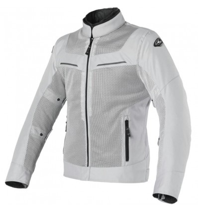 Giacca da moto Clover Airtek WP grigia