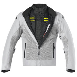 Giacca da moto Clover Airtek WP grigia Giacca da moto Clover Airtek WP grigia