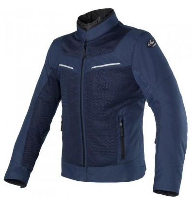 Giacca da moto Clover Airtek WP blu