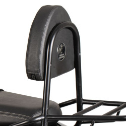 Schienalino Hepco & Becker con portapacchi per Royal Enfield Super Meteor 650 Schienalino Hepco & Becker con portapacchi per Royal Enfield Super Meteor 650