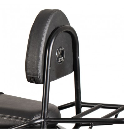 Schienalino Hepco & Becker con portapacchi per Royal Enfield Super Meteor 650 Schienalino Hepco & Becker con portapacchi per Royal Enfield Super Meteor 650