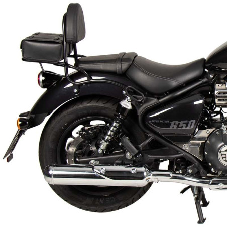 Schienalino Hepco & Becker con portapacchi per Royal Enfield Super Meteor 650 Schienalino Hepco & Becker con portapacchi per Royal Enfield Super Meteor 650