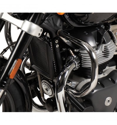 Paramotore Hepco & Becker cromato per Royal Enfield Super Meteor 650