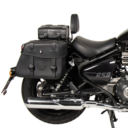 Schienalino pilota Hepco & Becker per Royal Enfield Super Meteor 650 Schienalino pilota Hepco & Becker per Royal Enfield Super Meteor 650