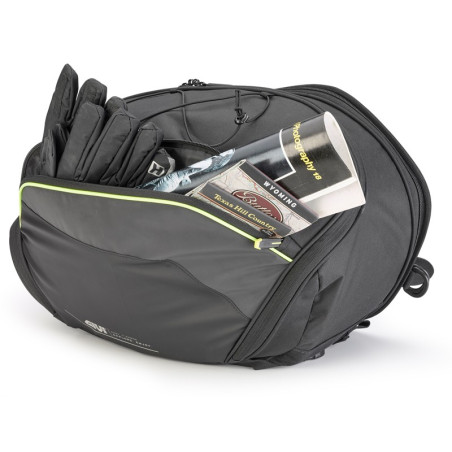 Borse laterali Givi serie Easy Bags EA127 a volume variabile da 20 a 30 lt nere Borse laterali Givi serie Easy Bags EA127 a volume variabile da 20 a 30 lt nere