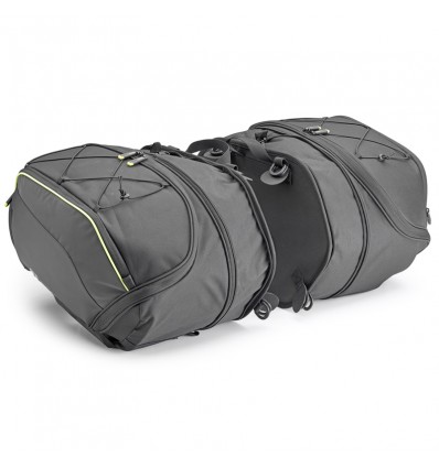 Borse laterali Givi serie Easy Bags EA127 a volume variabile da 20 a 30 lt nere Borse laterali Givi serie Easy Bags EA127 a volume variabile da 20 a 30 lt nere