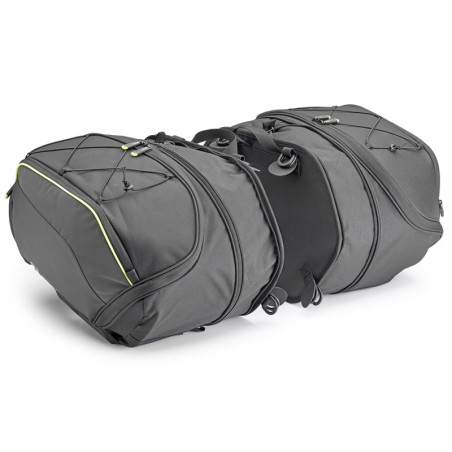 Borse laterali Givi serie Easy Bags EA127 a volume variabile da 20 a 30 lt nere Borse laterali Givi serie Easy Bags EA127 a volume variabile da 20 a 30 lt nere