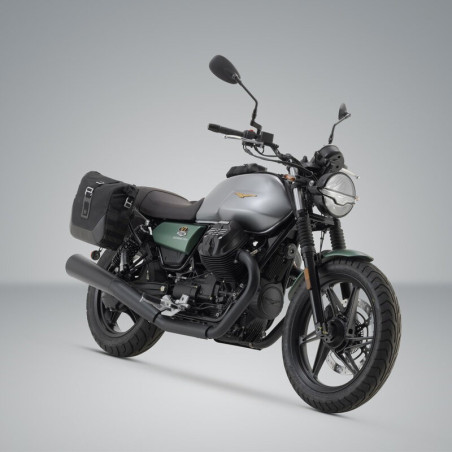 Borse laterali SW-Motech Legend Gear con telai specifici per Moto Guzzi V7 850 Borse laterali SW-Motech Legend Gear con telai specifici per Moto Guzzi V7 850