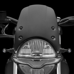 Cupolino in alluminio nero Rizoma per Moto Guzzi V7 850 Cupolino in alluminio nero Rizoma per Moto Guzzi V7 850