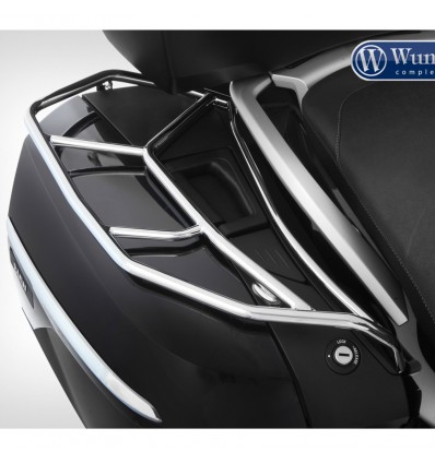 Coppia di supporti Wunderlich per borse extra su BMW R1250 RT, K1600 GT...