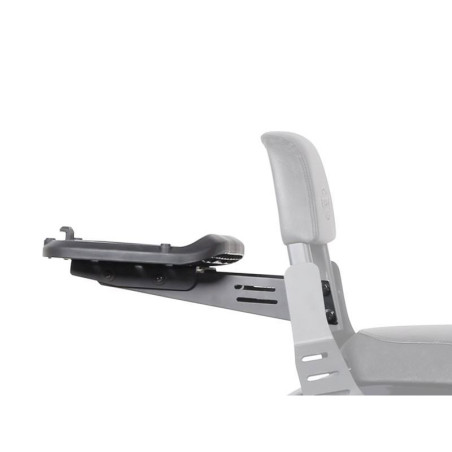 Supporto portapacchi Shad per schienali serie Custom nero