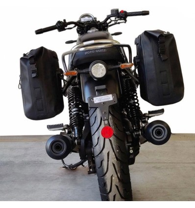 Kit borsa laterale Unit garage Khali per Moto Guzzi V7 850 Kit borsa laterale Unit garage Khali per Moto Guzzi V7 850