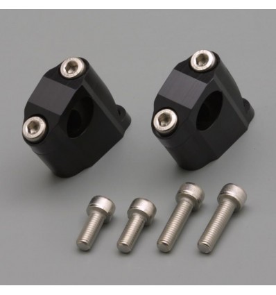 Risers manubrio Daytona per Yamaha Majesty 250 e T-Max 500 Risers manubrio Daytona per Yamaha Majesty 250 e T-Max 500