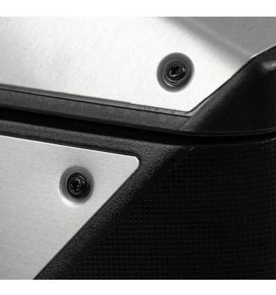 Valigie laterali Hepco & Becker X-Core 18 litri nere attacco C-Bow Valigie laterali Hepco & Becker X-Core 18 litri nere attacco C-Bow