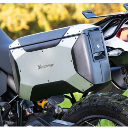 Valigie laterali Hepco & Becker X-Core 18 litri nere attacco C-Bow Valigie laterali Hepco & Becker X-Core 18 litri nere attacco C-Bow