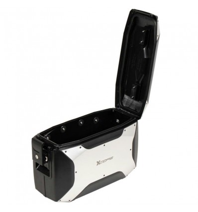 Valigie laterali Hepco & Becker X-Core 18 litri nere attacco C-Bow Valigie laterali Hepco & Becker X-Core 18 litri nere attacco C-Bow