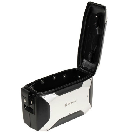 Valigie laterali Hepco & Becker X-Core 18 litri nere attacco C-Bow Valigie laterali Hepco & Becker X-Core 18 litri nere attacco C-Bow