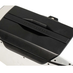 Valigie laterali Hepco & Becker X-Core 18 litri nere attacco C-Bow Valigie laterali Hepco & Becker X-Core 18 litri nere attacco C-Bow