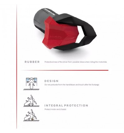 Tamponi paratelaio Puig R19 per Honda CB 300R dal 2018 Tamponi paratelaio Puig R19 per Honda CB 300R dal 2018