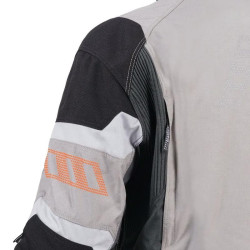 Giacca da moto Rukka Madagasca-R Gore-Tex grigia, nera e arancio Giacca da moto Rukka Madagasca-R Gore-Tex grigia, nera e arancio