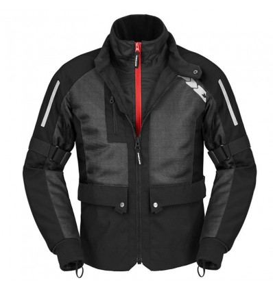 Giacca da moto Spidi Net H2Out nera
