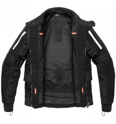 Giacca da moto Spidi Net H2Out nera Giacca da moto Spidi Net H2Out nera