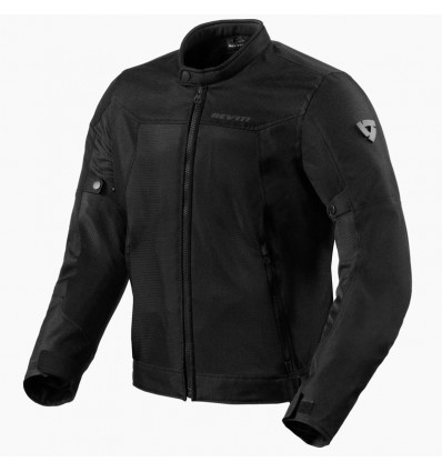 Giacca da moto Revit Eclipse 2 in rete leggera nera