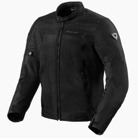 Giacca da moto Revit Eclipse 2 in rete leggera nera