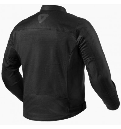 Giacca da moto Revit Eclipse 2 in rete leggera nera Giacca da moto Revit Eclipse 2 in rete leggera nera