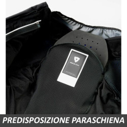 Giacca da moto Revit Eclipse 2 in rete leggera nera Giacca da moto Revit Eclipse 2 in rete leggera nera