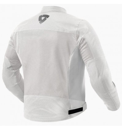 Giacca da moto Revit Eclipse 2 in rete leggera grigio chiaro Giacca da moto Revit Eclipse 2 in rete leggera grigio chiaro