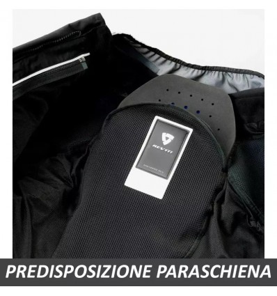 Giacca da moto Revit Eclipse 2 in rete leggera grigio chiaro Giacca da moto Revit Eclipse 2 in rete leggera grigio chiaro
