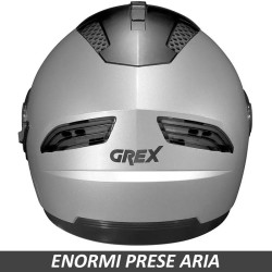 Casco Grex G4.2 Pro N-Com bianco lucido Casco Grex G4.2 Pro N-Com bianco lucido