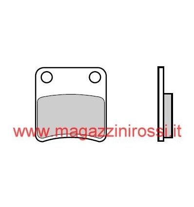Pasticche freno Nissin Honda Dio ZX, SC, GP e SP disco anteriore Pasticche freno Nissin Honda Dio ZX, SC, GP e SP disco anteriore