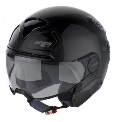 Casco Nolan N30.4 T Classic monocolore nero lucido