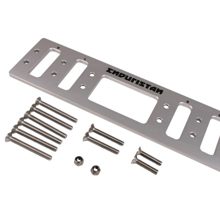 Adattatore Enduristan Monsoon Bracket Shifter per BMW e Givi Adattatore Enduristan Monsoon Bracket Shifter per BMW e Givi