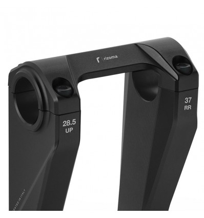 Kit riser Rizoma rialzati per Harley Davidson Pan America neri Kit riser Rizoma rialzati per Harley Davidson Pan America neri