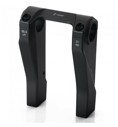 Kit riser Rizoma rialzati per Harley Davidson Pan America neri Kit riser Rizoma rialzati per Harley Davidson Pan America neri