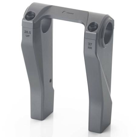 Kit riser Rizoma rialzati per Harley Davidson Pan America grigi Kit riser Rizoma rialzati per Harley Davidson Pan America grigi