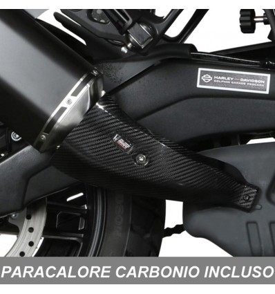 Terminale Mivv Speed Edge Inox Black per Harley Davidson Pan America Terminale Mivv Speed Edge Inox Black per Harley Davidson Pan America