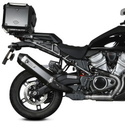 Terminale Mivv Speed Edge Inox Black per Harley Davidson Pan America Terminale Mivv Speed Edge Inox Black per Harley Davidson Pan America