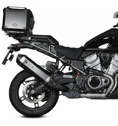 Terminale Mivv Speed Edge Inox Black per Harley Davidson Pan America Terminale Mivv Speed Edge Inox Black per Harley Davidson Pan America