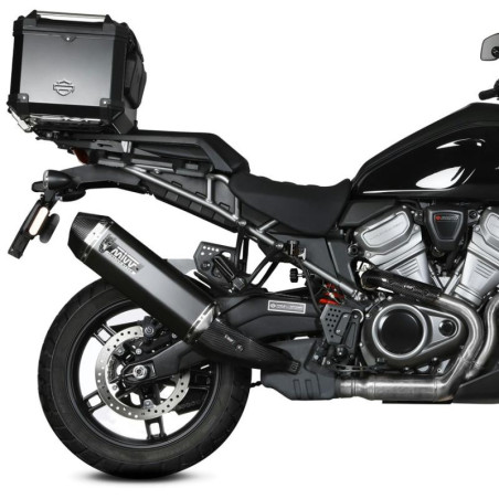 Terminale Mivv Speed Edge Inox Black per Harley Davidson Pan America Terminale Mivv Speed Edge Inox Black per Harley Davidson Pan America