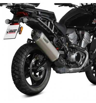 Terminale Mivv Speed Edge Titanio per Harley Davidson Pan America Terminale Mivv Speed Edge Titanio per Harley Davidson Pan America