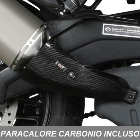 Terminale Mivv Speed Edge Titanio per Harley Davidson Pan America Terminale Mivv Speed Edge Titanio per Harley Davidson Pan America