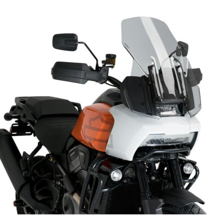 Cupolino Puig Touring per Harley Davidson Pan America fume chiaro Cupolino Puig Touring per Harley Davidson Pan America fume chiaro
