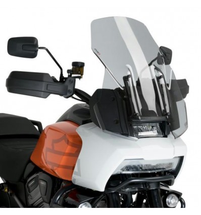 Cupolino Puig Touring per Harley Davidson Pan America fume chiaro Cupolino Puig Touring per Harley Davidson Pan America fume chiaro